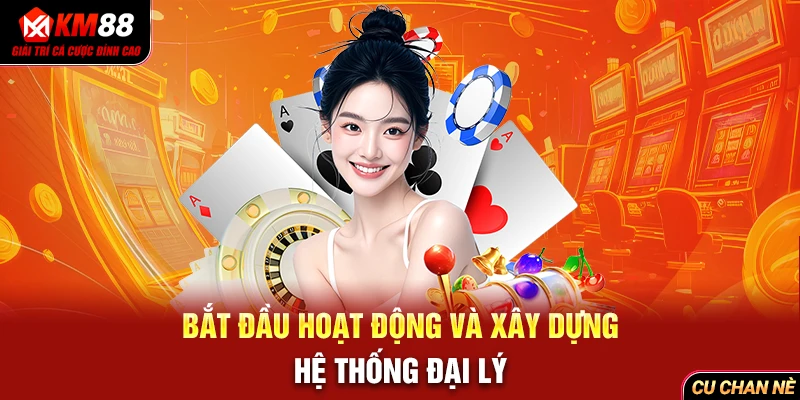 Bắt đầu hoạt động và xây dựng hệ thống đại lý